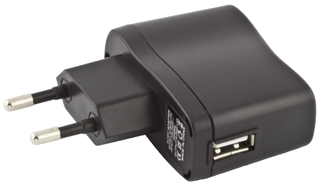 Titanum TZ105 Univerzálna nabíjačka do siete USB | AC 220-240V | 5V | 800mA
