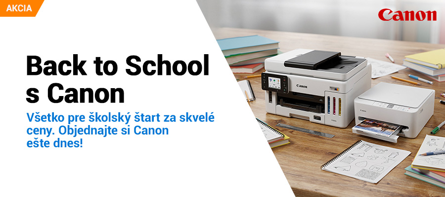 Tlačiarne Canon za výhodné ceny