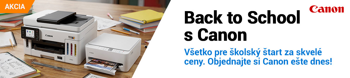 Tlačiarne Canon za výhodné ceny