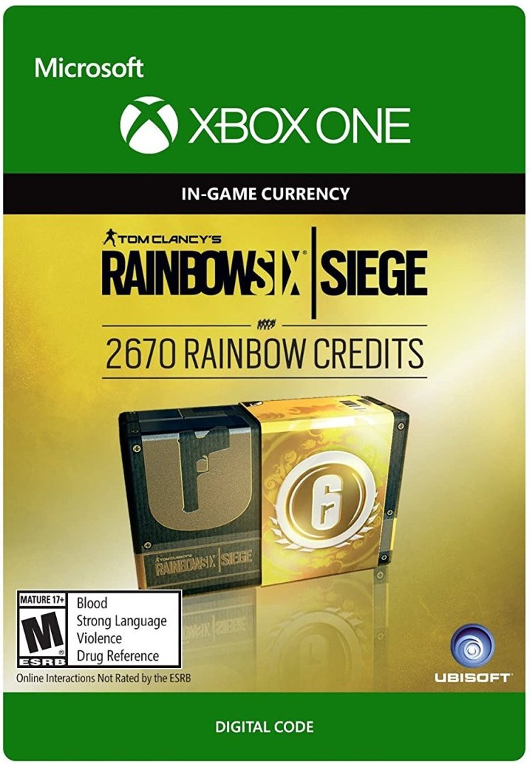 Tom Clancy's Rainbow Six Siege Currency pack 2670 Rainbow credits