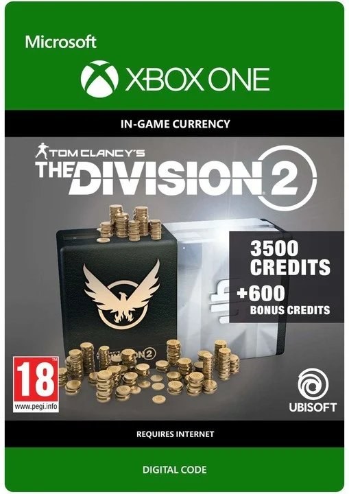 Tom Clancy's The Division 2: 4100 Premium Credits Pack
