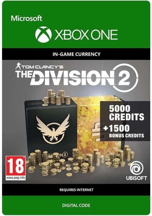 Tom Clancy's The Division 2: 6500 Premium Credits Pack