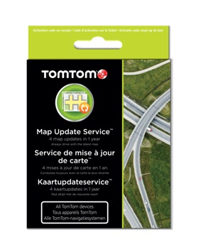 TomTom karta na 1 ročný update map