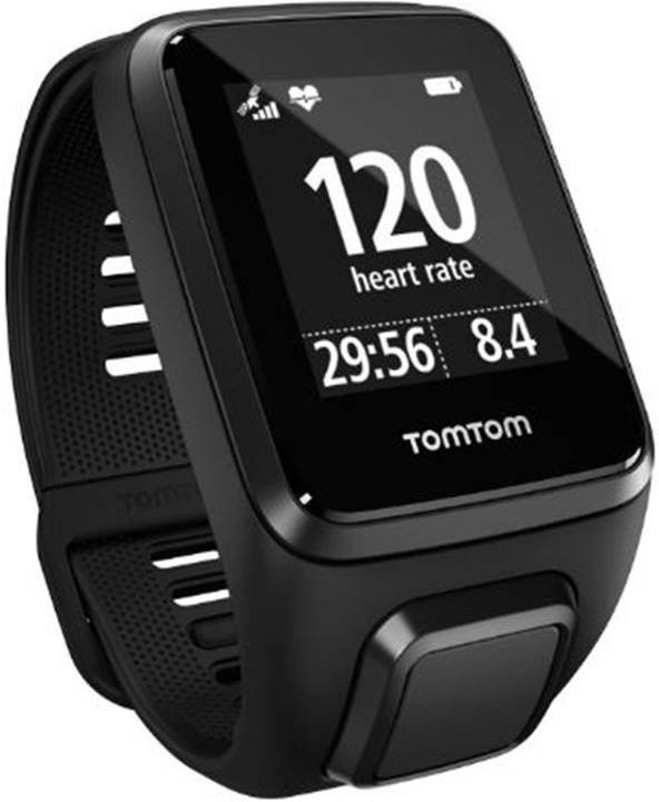 TomTom Spark 3 Cardio, smartwatch, čierne