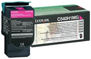 TONER LEXMARK 0C540H1MG Magenta C540/C543/C544/X543 (2000str.)