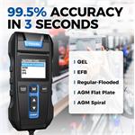 TOPDON BT300P, testovacia jednotka autobatérií