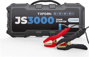 TOPDON Car Jump Starter JumpSurge 3000, 24 000 mAh