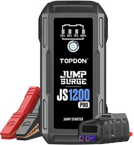 TOPDON JumpSurge 1200 PRO, jump starter, 10000 mAh