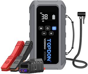 TOPDON JumpSurge V2200air, jump starter, 12000mAh