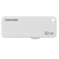 TOSHIBA TransMemory USB flash disk 32 GB, biely