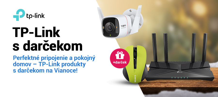 TP-Link produkty s darčekom