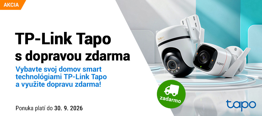 TP-Link Tapo s dopravou zdarma