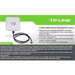 TP-LINK TL-ANT2409B anténa smerová panelová 2.4GHz 9dBi Outdoor, N-fem