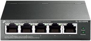 TP-Link TL-SG105PE, POE switch