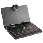 Tracer puzdro na tablet 7'' s klávesnicou, micro USB, eko koža, čierne