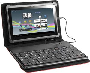 Tracer SmartFit puzdro na tablet 7''-8'' s klávesnicou, micro USB, eko koža, č.
