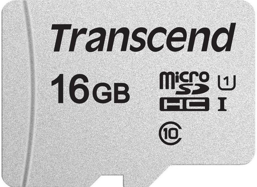 Transcend 300S 16GB microSDHC, Class 10 UHS-I U1