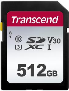 Transcend 512GB SDXC 300S, Class 10 UHS-I U3 V30