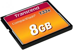 Transcend CF, 8GB, 133x