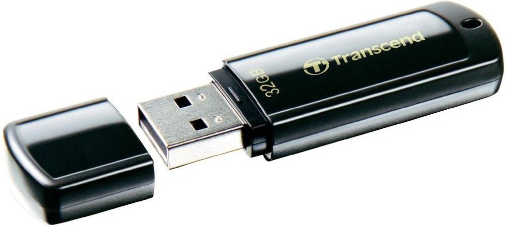 Transcend JetFlash 350 32GB, čierny