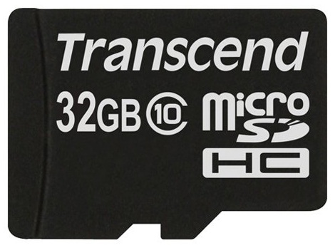 Transcend microSDHC, 32GB