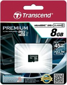 Transcend microSDHC karta 8GB