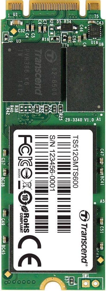 Transcend MTS600, M.2 SSD, 512GB
