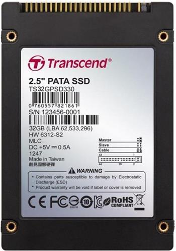 Transcend PSD330, 2,5" SSD, 32GB