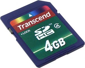 Transcend SDHC 4GB