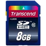 Transcend, SDHC, 8GB