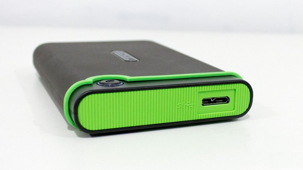 Transcend StoreJet 25MC, 1TB, USB Typ-C, zelený
