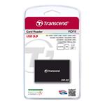 Transcend USB 3.0 card reader, black - SD/SDHC/SDXC/MS/CF