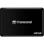 Transcend USB 3.0 čtečka paměťových karet, černá CFast 2.0/CFast 1.1/CFast 1.0