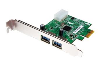 Transcend USB 3.0 Expansion Card, PCI Express, 2x USB 3.0 port