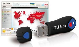 TrekStor USB stick + Live Internet TV software, 8GB, USB2.0