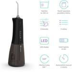 TrueLife AquaFloss Compact L100 Black, ústna sprcha