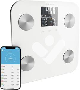 TrueLife FitShape S6 BT White, osobná váha
