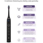 TrueLife SonicBrush Clean70 UV Black, sonická zubná kefka