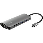 TRUST adaptér DALYX, 7-in-1, USB-C