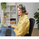 Trust AYDA MAX, USB headset, čierny