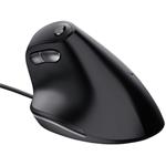 Trust Bayo, ergonomická myš ECO, káblová, čierna