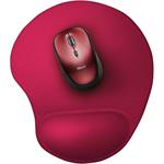 Trust BigFoot, ergonomická podložka pod myš, červená