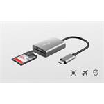 TRUST čítačka pamäťových kariet DALYX , externá, USB-C