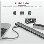 Trust Dalyx, 10-IN-1, USB-C dokovacia stanica