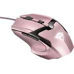 Trust GXT 101P, Herná Myš, rúžová, USB