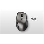 Trust Kuza, bezdrôtová myš, USB prijímač, čierna