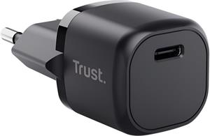 Trust Maxo 20W USB-C nabíjačka, čierna