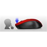 Trust Mydo, bezdrôtová myš, Silent Click Wireless Mouse, červená
