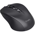 Trust Mydo, bezdrôtová myš, Silent Click Wireless Mouse, čierna