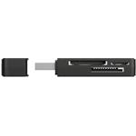 Trust Nanga , čítačka SD kariet, USB 3.2, čierna